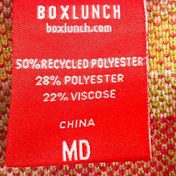 Strawberry Shortcake Vintage Boxlunch Womens Cardigan - Red Pink, Size M - Picture 7 of 8